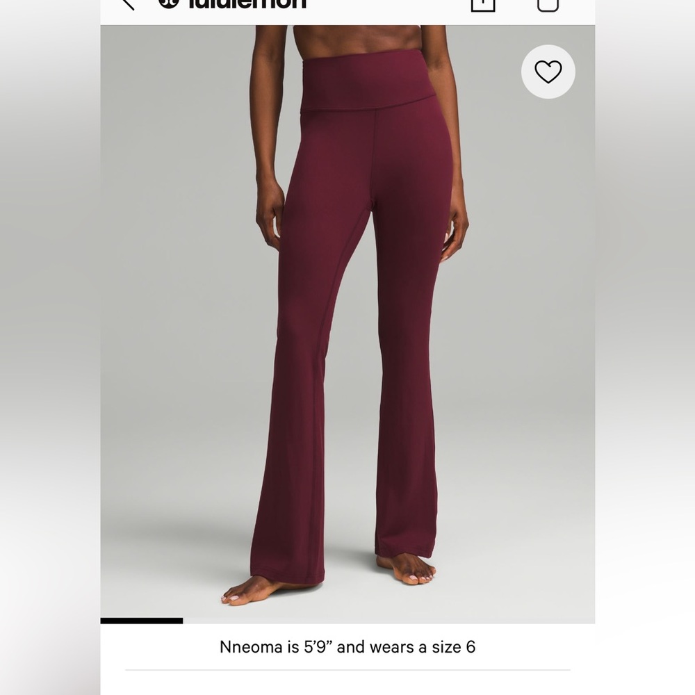 EUC lululemon align wide leg .
